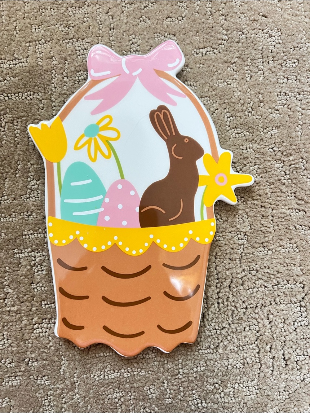 Big Happy Everything Easter attachment with Velcro back